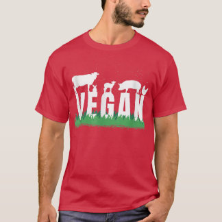 Animals Vegan T Shirt