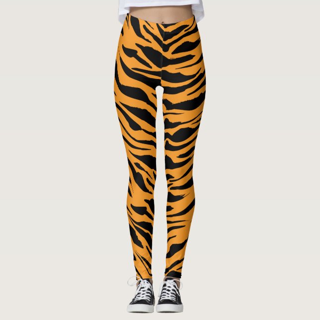 animalskalutskrift leggings (Framsida)
