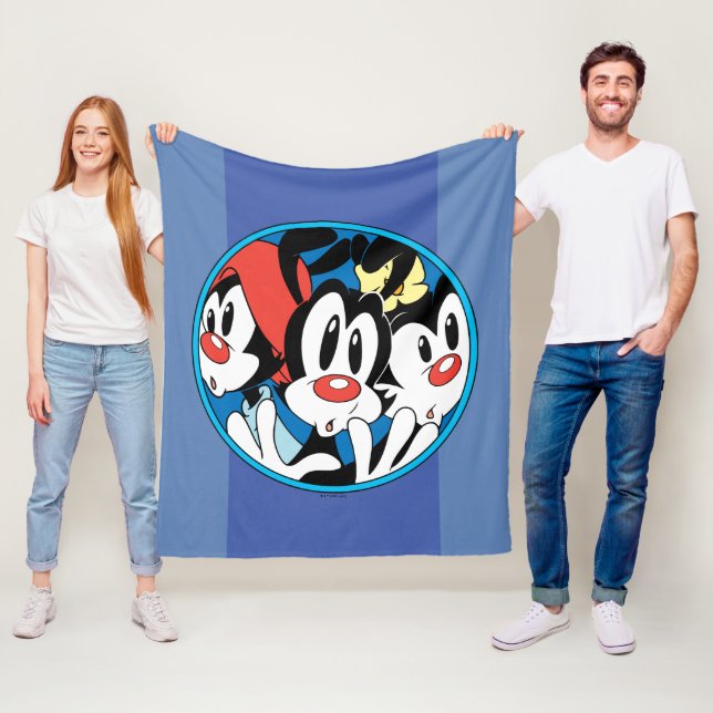 Animaniacs | Bild för tändarcirkel i Syskon Fleecefilt (På plats)