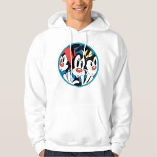 Animaniacs Bild för tändarcirkel i Syskon Hoodie