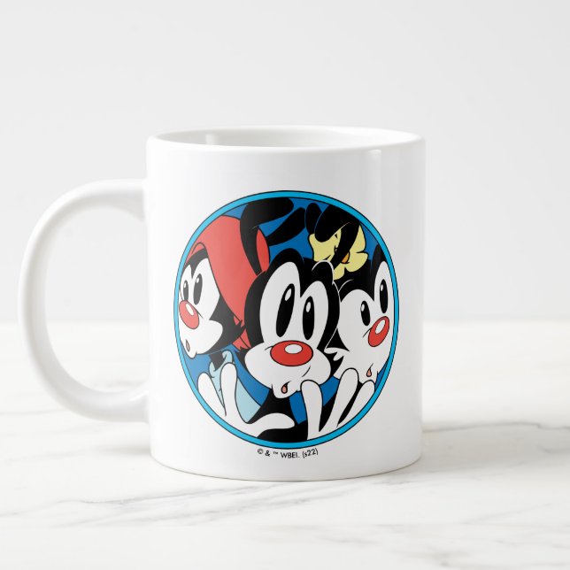 Animaniacs | Bild för tändarcirkel i Syskon Jumbo Mugg (Vänster)