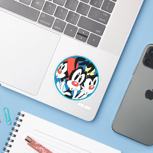 Animaniacs Bild för tändarcirkel i Syskon Klistermärken