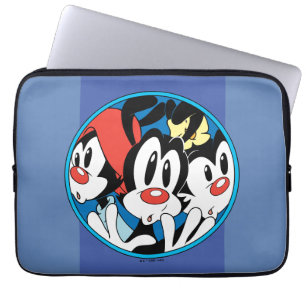 Animaniacs Bild för tändarcirkel i Syskon Laptop Fodral