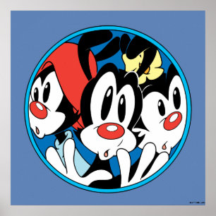 Animaniacs Bild för tändarcirkel i Syskon Poster