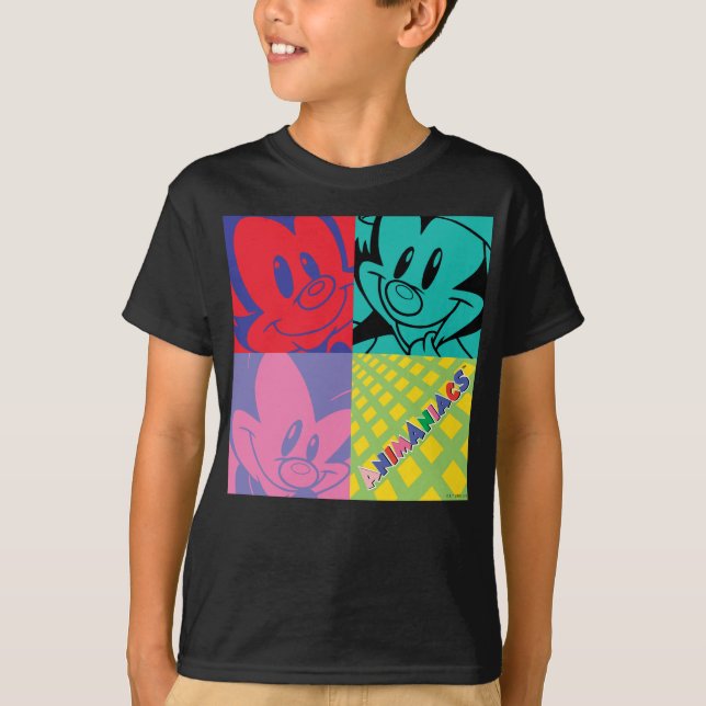 Animaniacs | Bild för Warner Syskon-popup T Shirt (Framsida)