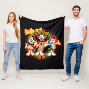 Animaniacs Hej-o-Retro Equalizer Graphic Fleecefilt