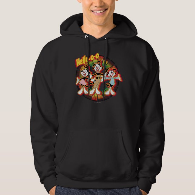 Animaniacs | Hej-o-Retro Equalizer Graphic Hoodie (Framsida)