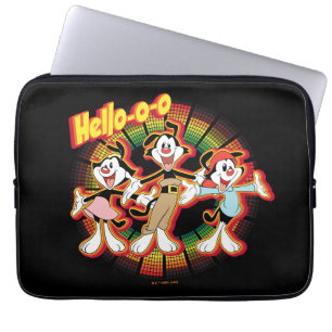 Animaniacs Hej-o-Retro Equalizer Graphic Laptop Fodral