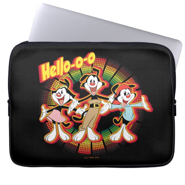 Animaniacs | Hej-o-Retro Equalizer Graphic Laptop Fodral (Framsidan)