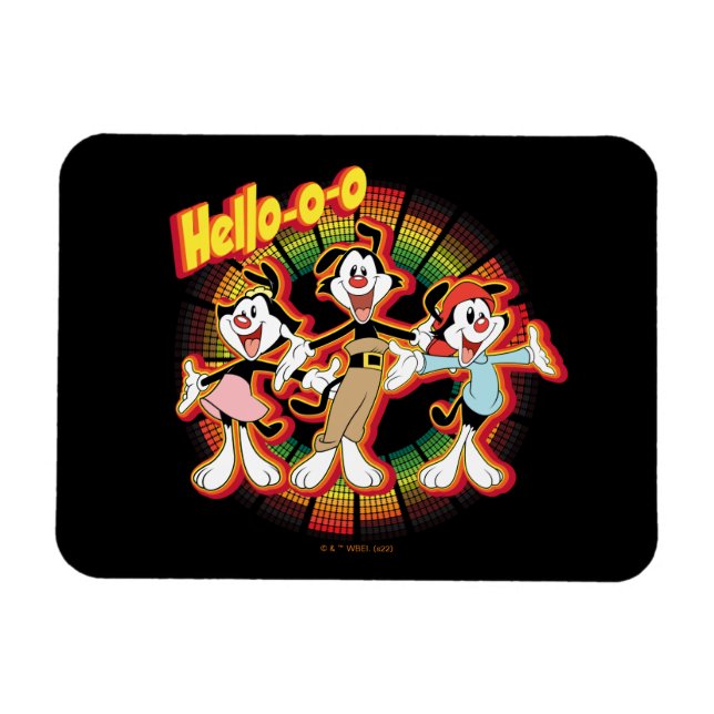 Animaniacs | Hej-o-Retro Equalizer Graphic Magnet (Horisontell)