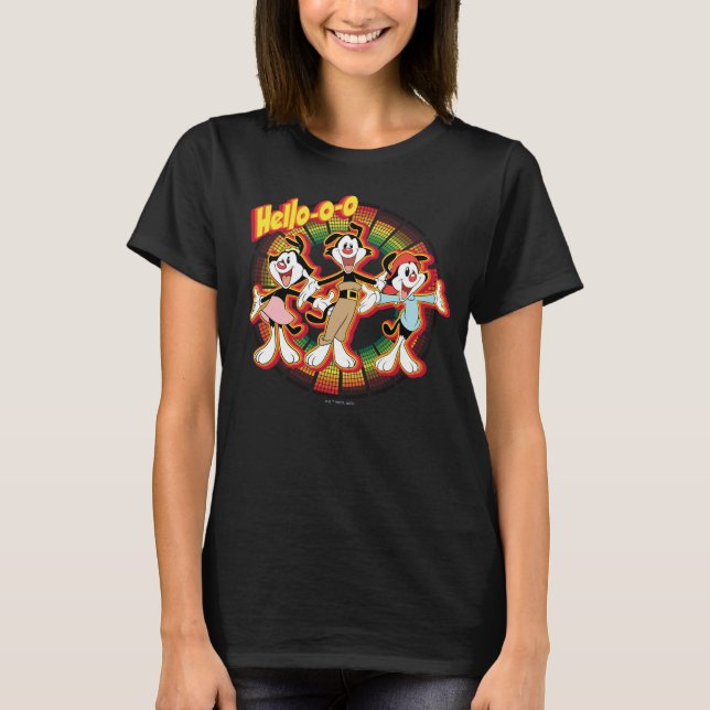 Animaniacs | Hej-o-Retro Equalizer Graphic T Shirt (Framsida)