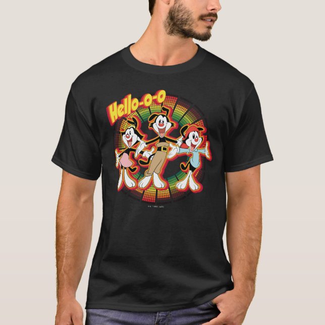 Animaniacs | Hej-o-Retro Equalizer Graphic T Shirt (Framsida)
