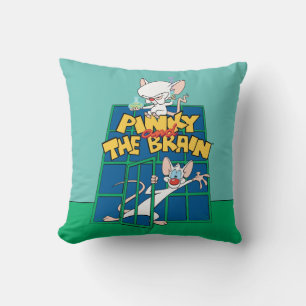 Animaniacs Pinky and The Brain Bur Grafik Kudde