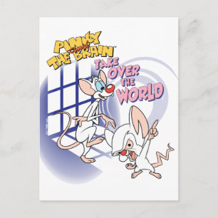 Animaniacs Ta över Världen Grafik Vykort