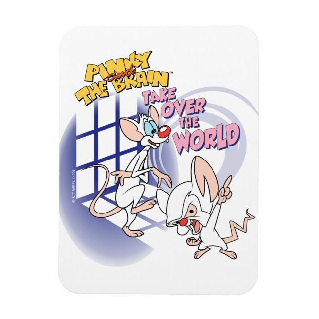 Animaniacs | Ta över världsgrafiken Magnet (Vertikal)