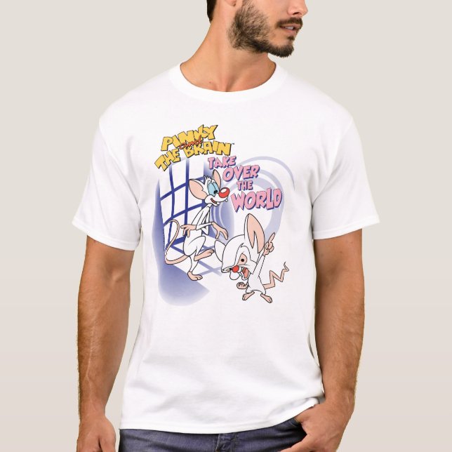 Animaniacs | Ta över världsgrafiken T Shirt (Framsida)