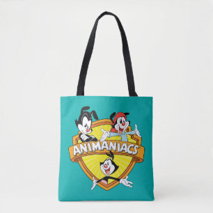 Animaniacs   Warner Brothers & Sister WB Shield Tygkasse