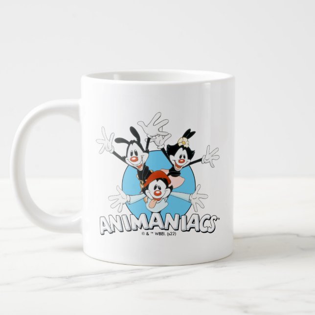 Animaniacs | Warner Syskon Arm Wide Graphic Jumbo Mugg (Vänster)