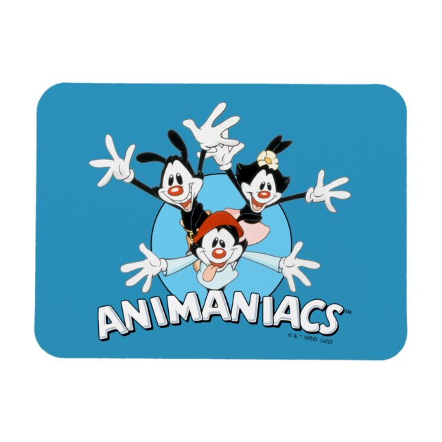 Animaniacs | Warner Syskon Arm Wide Graphic Magnet (Horisontell)