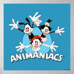 Animaniacs Warner Syskon Arm Wide Graphic Poster