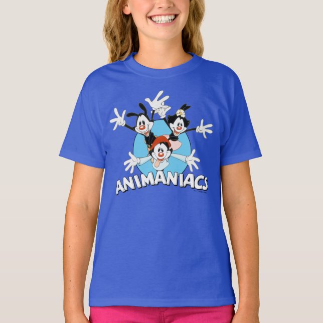 Animaniacs | Warner Syskon Arm Wide Graphic T Shirt (Framsida)