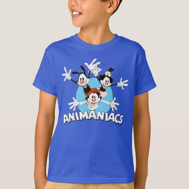Animaniacs | Warner Syskon Arm Wide Graphic T Shirt (Framsida)
