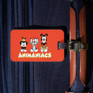 Animaniacs Warner Syskon "No Evil" Graphic Bagagebricka