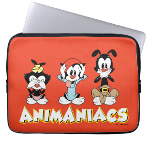 Animaniacs Warner Syskon "No Evil" Graphic Laptop Fodral