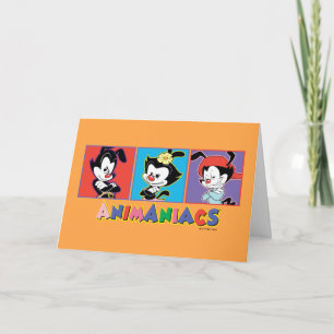 Animaniacs   Yakko-, dot- och Wakko-panelgrafik Kort