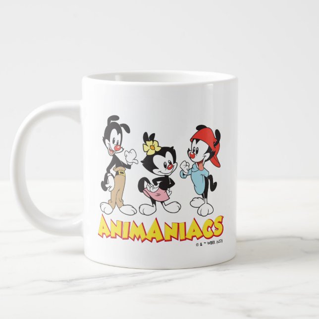Animaniacs | Yakko, Dot och Wakko Stående Jumbo Mugg (Vänster)