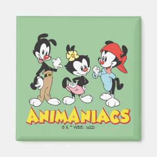 Animaniacs   Yakko, Dot och Wakko Stående Magnet