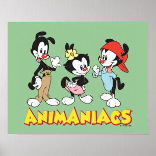 Animaniacs Yakko, Dot och Wakko Stående Poster