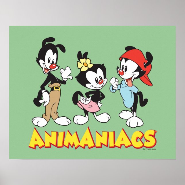 Animaniacs | Yakko, Dot och Wakko Stående Poster (Framsidan)
