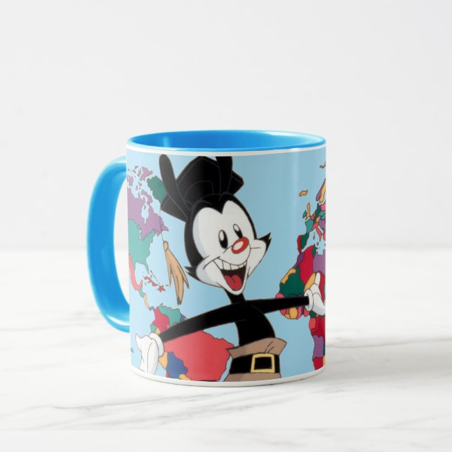 Animaniacs | Yakkos världsbild Mugg (Framsida vänster)