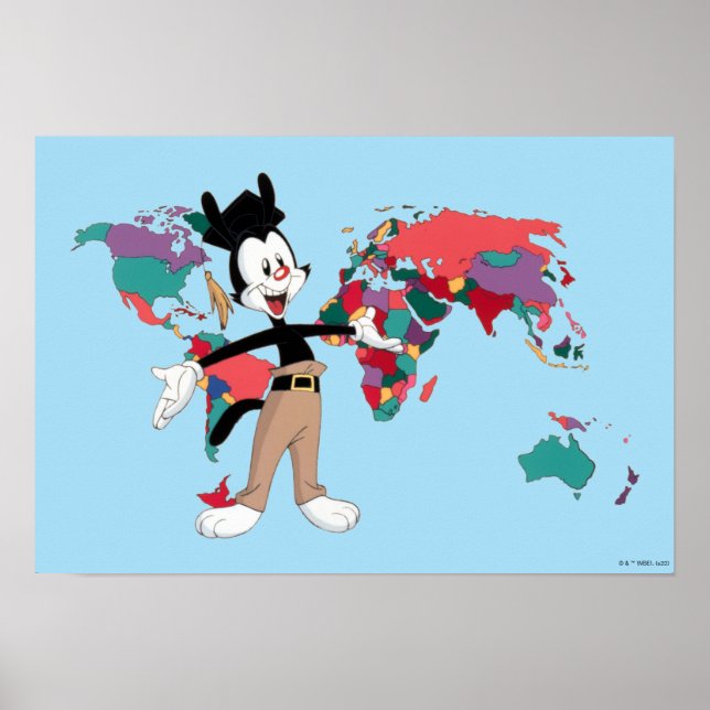 Animaniacs | Yakkos världsbild Poster (Framsidan)
