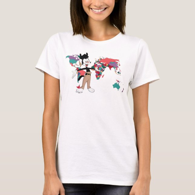 Animaniacs | Yakkos världsbild T Shirt (Framsida)