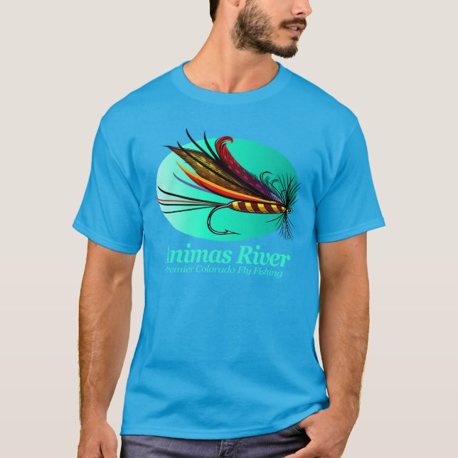 Animas River (fluga) T Shirt (Framsida)