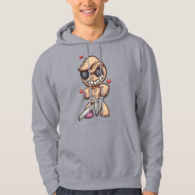 Animated Voodoo Doll Hoodie (Framsida)