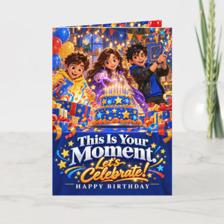AnimatedLabbs Födelsedagsfest Kort