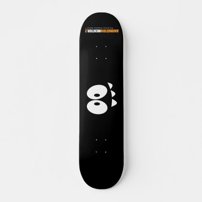 AnimationMentor.com SPIKEögon/tänder - Skateboard Bräda 20,5 Cm (Framsida)