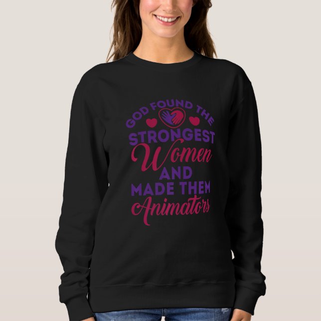 Animator Cute God Found The Strongest Women T Shirt (Framsida)