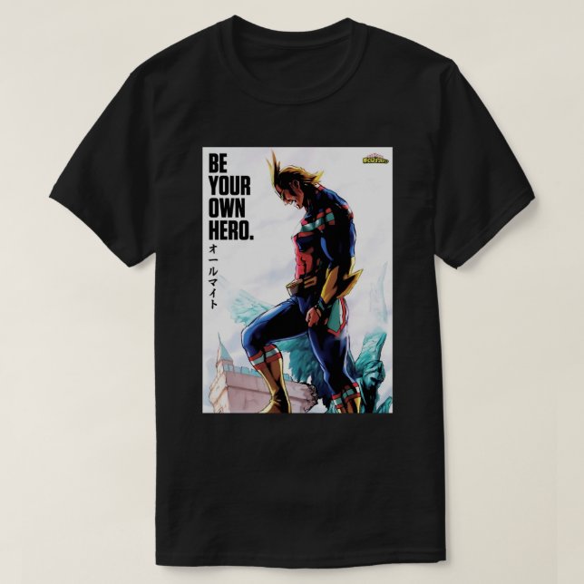 Anime Academia alla kan T Shirt (Design framsida)