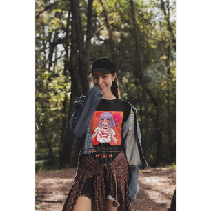 Anime Aesthetic Girl ’Cherry Bomb’ Euphoria Music T Shirt