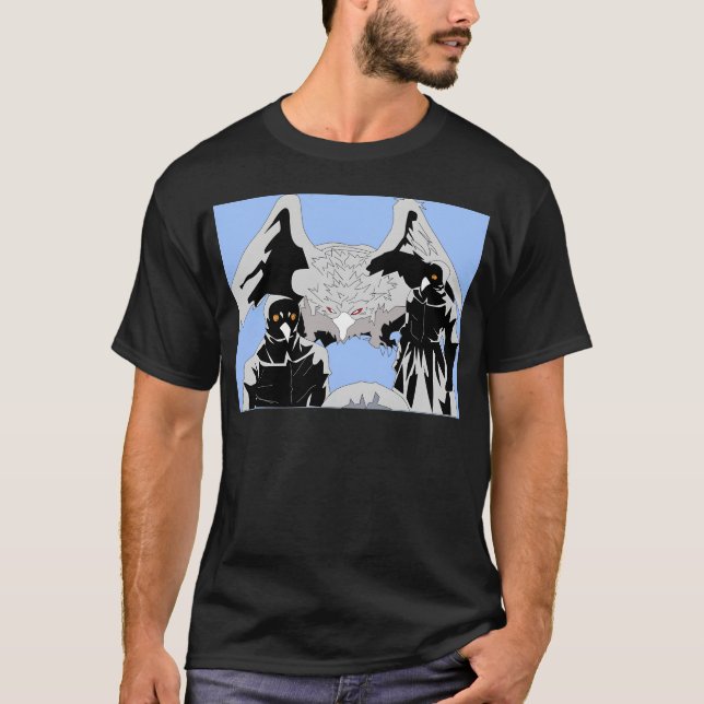 anime-akademi djur vintage t shirt (Framsida)
