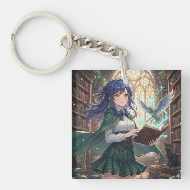 Anime-akrylnyckelring (Framsidan)