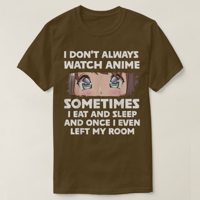 Anime Älskare Japansk flicka T Shirt (Design framsida)