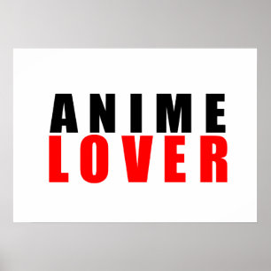 Anime älskare poster