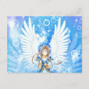 Anime Angel-vykort Vykort