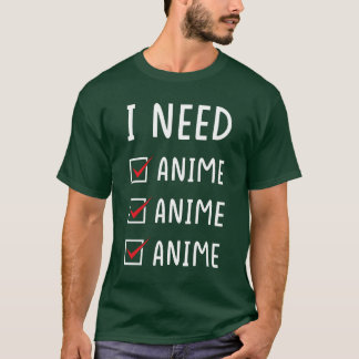 Anime Anime Anime flicka T Shirt