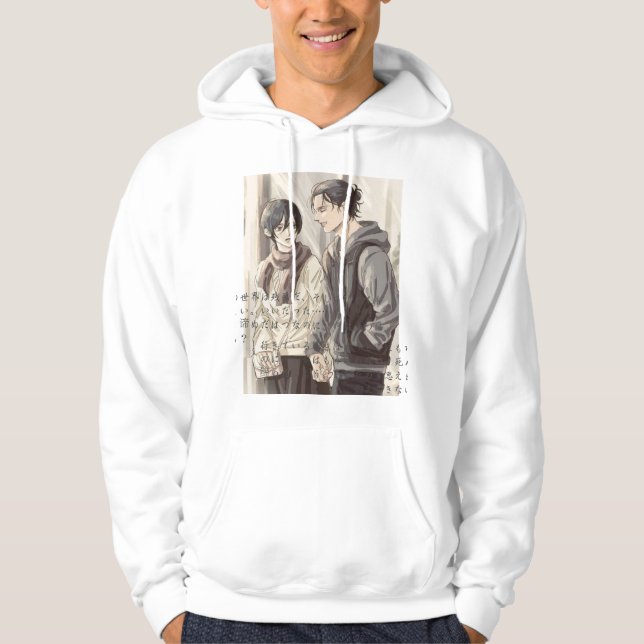anime AOT Hoodie (Framsida)
